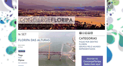 Desktop Screenshot of conciergefloripa.com.br